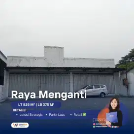 Disewakan Commercial Raya Menganti Lokasi Strategis