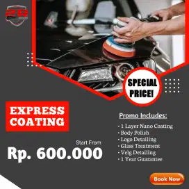 SALON MOBIL PANGGILAN / POLES MOBIL  & NANO COATING MURAH (TERBAIK)