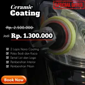 SALON MOBIL PANGGILAN / POLES MOBIL  & NANO COATING MURAH (TERBAIK)