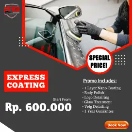 SALON MOBIL PANGGILAN / POLES MOBIL  & NANO COATING MURAH (TERBAIK)
