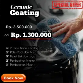 SALON MOBIL PANGGILAN / POLES MOBIL  & NANO COATING MURAH (TERBAIK)