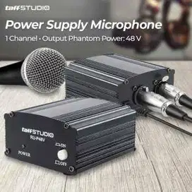 Phantom Power Supply Microphone Condenser 1 Channel 48V