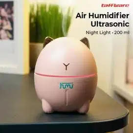 Humidifier Mini Ultrasonic Night Light Dudu Cat 200ml