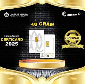 Emas ANTAM LM Certicard 10 gram