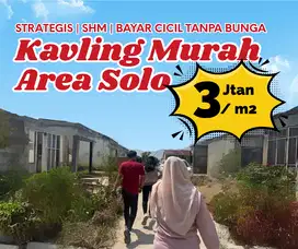 Tanah Murah Solo 3 Menit RS Karima Utama SHM Pekarangan