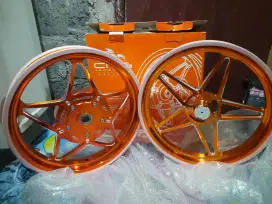 Velg Ori Cmg MG5 Bintang Ring 14 Lubang Baut 3 Mio M3 Dll,Kondisi Baru