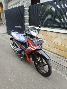 Bissmillah dijual motor Honda supra x 125cc 2019 istimewa