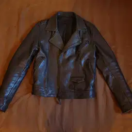 H&M Biker Leather Jacket Original no Jaket Kulit Ramones Rocker Zara