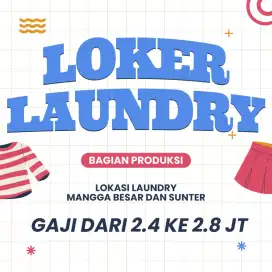Loker laundry bagian produksi