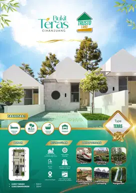 Rumah 1 Lantai harga 300 jutaan Dekat Ke Jalan Utama Cihanjuang
