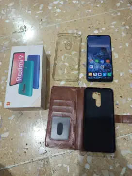 Xiomi Redmi 9 ram 4GB/64GB masih segel dari baru