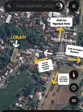 DIJUAL Tanah SHM Lokasi Strategis