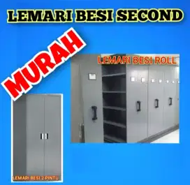 LEMARI ARSIP BESI SECOND