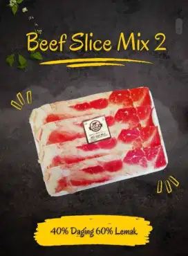 DAGING SLICE AUSY BEEF MIX 500GR
