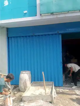 solusi pemasangan folding gate murah