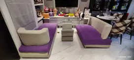 Sofa Cakep 1 Set, Baru di Laundry, Jarang Dipake