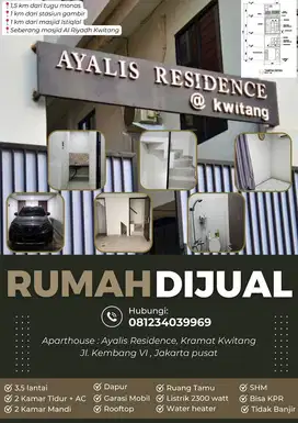 DIJUAL RUMAH TANPA PERANTARA