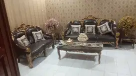 SOFA MEWAH ELEGAN COKELAT