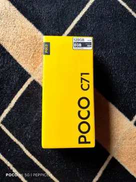 POCO C71 4+4GB/128 GB NEW GARANSI RESMI