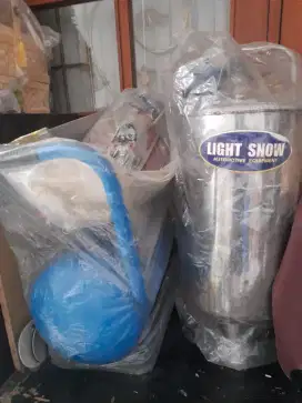 Dijual cepat alat cuci mobil dan motor snow bekas