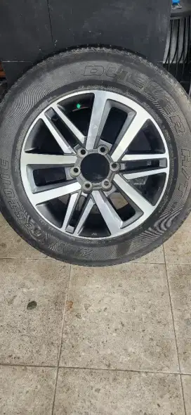 Velg Fortuner Original Compl Dop 4 ea VRZ 2016 + Ban Bridgestone