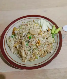 Nasi mie kwetiaw