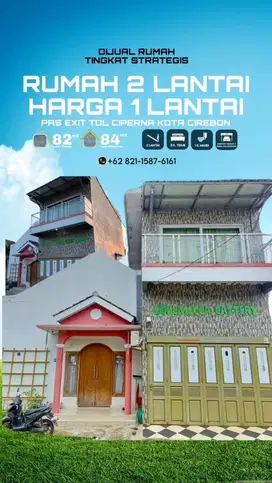 DIJUAL RUMAH MURAH MILIK PRIBADI RUMAH 2 LANTAI HARGA 1 LANTAI