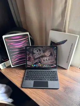 ipad pro gen 4 M2 256gb wifi only ibox + keyboard