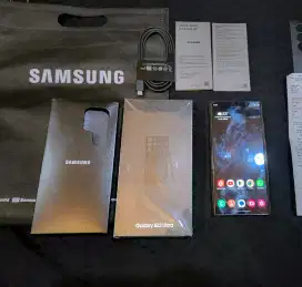 Samsung Galaxy S23Ultra, Black/Hitam, Super Mulus/Milik pribadi/Depok