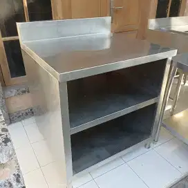 Meja kabinet stainless