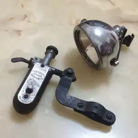 Set lampu dinamo Lucifer sepeda onthel