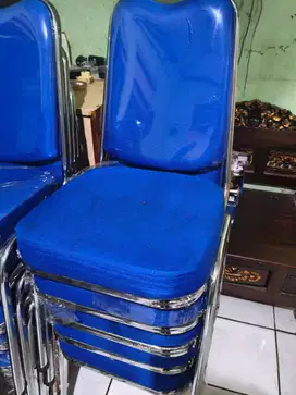 25 Kursi stainless bekas