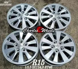 Jual velg oem expander r15 5x114,3 grandmax innova carry ertiga dll