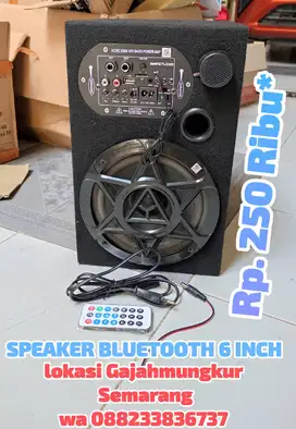 Speaker bluetooth 6 inch Karaoke Rakitan