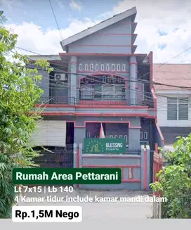 rumah area pettarani pusat kota