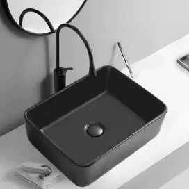 Wastafel Hitam Pekat Classica Italiano