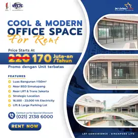 Di sewakan ruangan untuk kantor