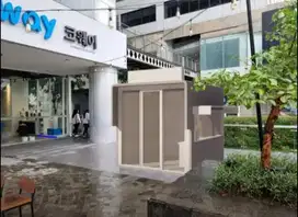 Disewakan area komersial di Spazio Surabaya