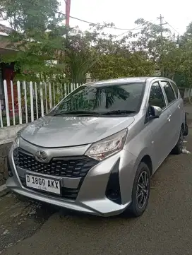 Calya 2025 1.2 E Silver baru turun STNK