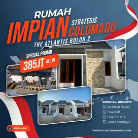 RUMAH DI SOLO COLOMADU 300JUTAAN DEKAT RUMAH PAK JOKOWI