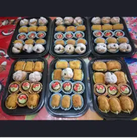 Kue basah , snack box untuk acara kantor, hantaran dll