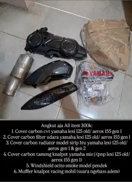 Aksesoris Yamaha Lexi 125 Aerox 155 gen 1