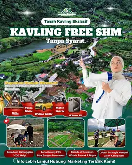 Jual Tanah Kavling murah nempel wisata di1000Mdpl puncak 2
