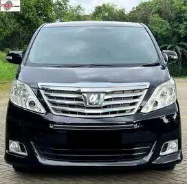 TOYOTA ALPHARD 2013 2.5 AT SUNROOF LOW KM.78RB & PAJAK PANJANG #F7ST