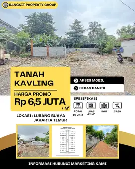 Tanah kav bambu apus lubng buaya tmii jakarta shm imb terbit