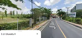 Tanah Komersial Jl Uluwatu 2 Jimbaran