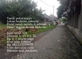 Tanah pekarang terbaik buduran sidoarjo