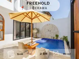 For Sale Modern Mediterranean Villa with Pool Near Berawa Beach