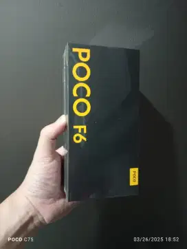 Poco F6 8/256, BARU Garansi Resmi, Bisa COD