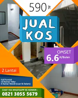 Jual Kos Terawat, Minat Hubungi Langsung!